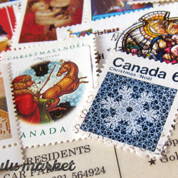 外国切手（カナダ）クリスマス 15枚 po-185 2枚目の画像