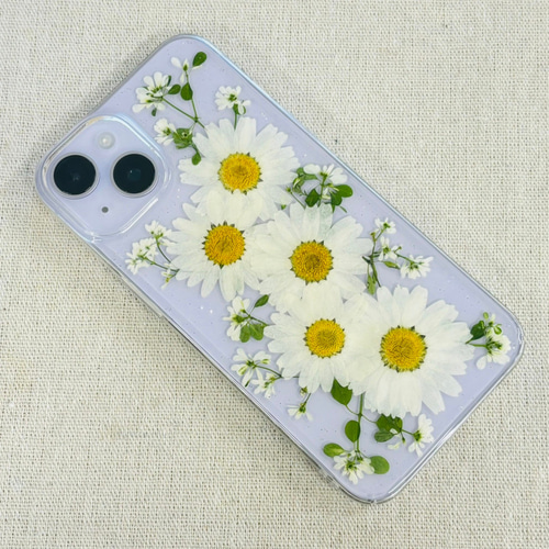フルオーダーメイドのハンドメイド押し花スマホケース　全機種対応 Amazon.co.jp: ハンドメイド 押し花スマホケース No.504 ほぼ全