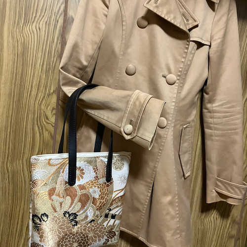 アンズルーム☆ハンドメイド☆ちょっと豪華な トートバッグ