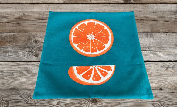 森林坐墊 橘色設計-扁柏香味- 第5張的照片