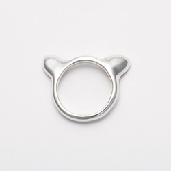 貓耳環，銀925，銀，銀配件 第2張的照片