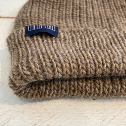 Hannah knit cap (手編み機ニット） 4枚目の画像