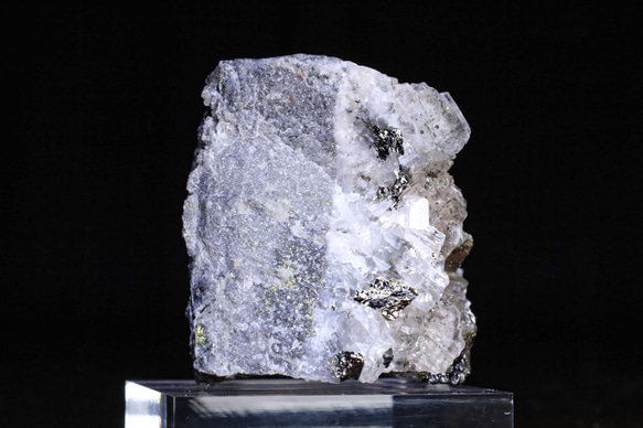 イリディセント カロール鉱 斑銅鉱 キャルコパイライト アイス カルサイト 天然石 結晶 鉱物 標本｜コンゴ産 10枚目の画像