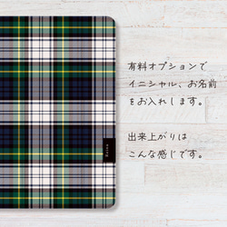 チェック iPadケース  iPad pro iPad air iPad mini 2 5 6 9 10 11 ペン収納 6枚目の画像