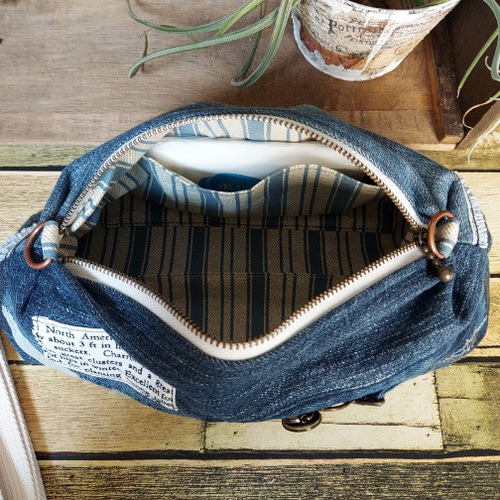 ヒステリックグラマー サコッシュ ショルダーバッグ ポーチ デニム