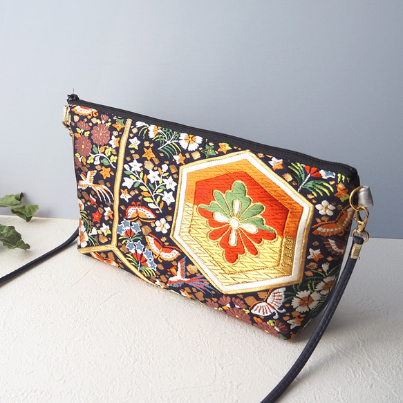 オーダー品】着物 帯 帯締め リメイク ハンドメイド ショルダー