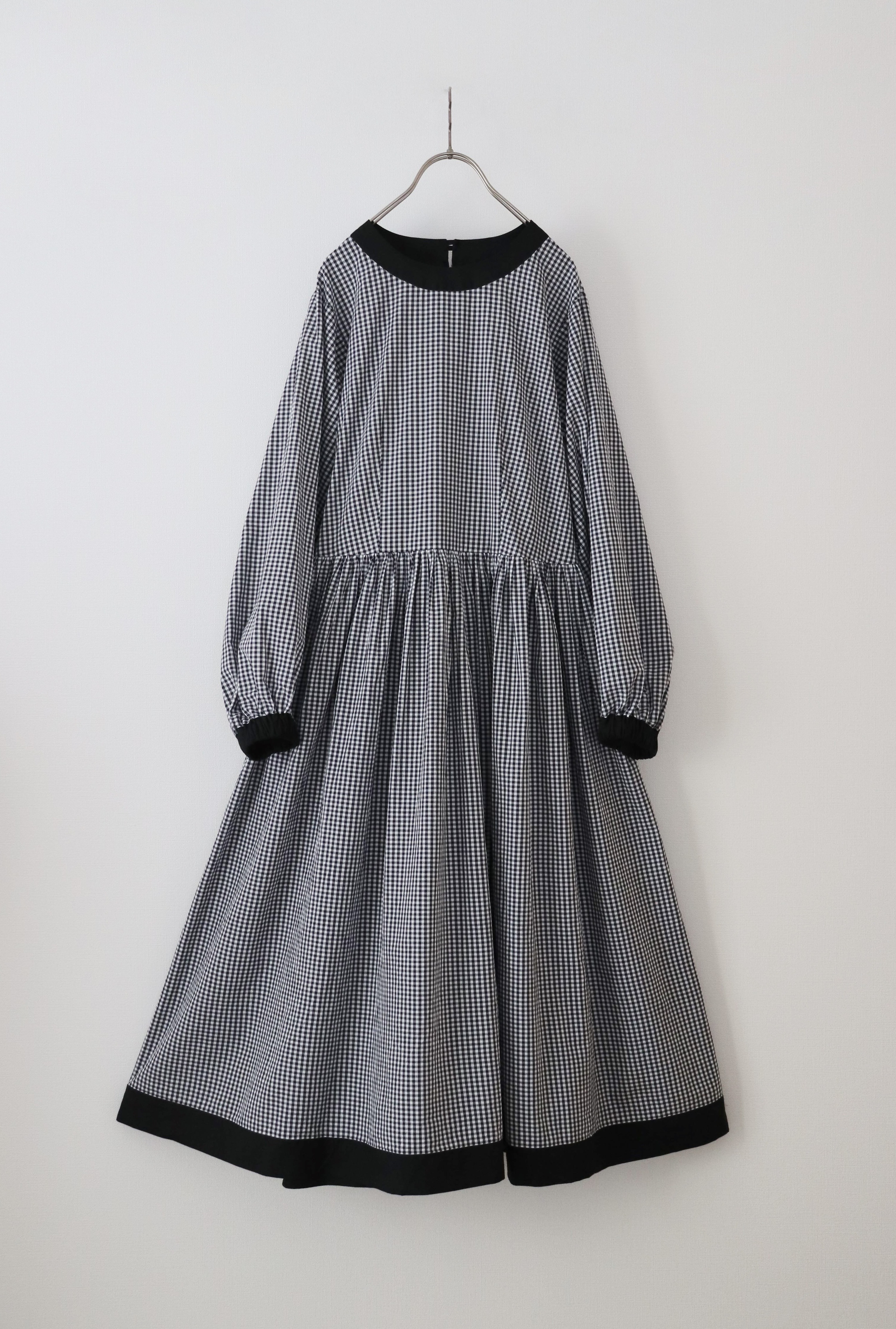 ギンガムチェック×黒 ワンピース ワンピース ago アーゴ 通販