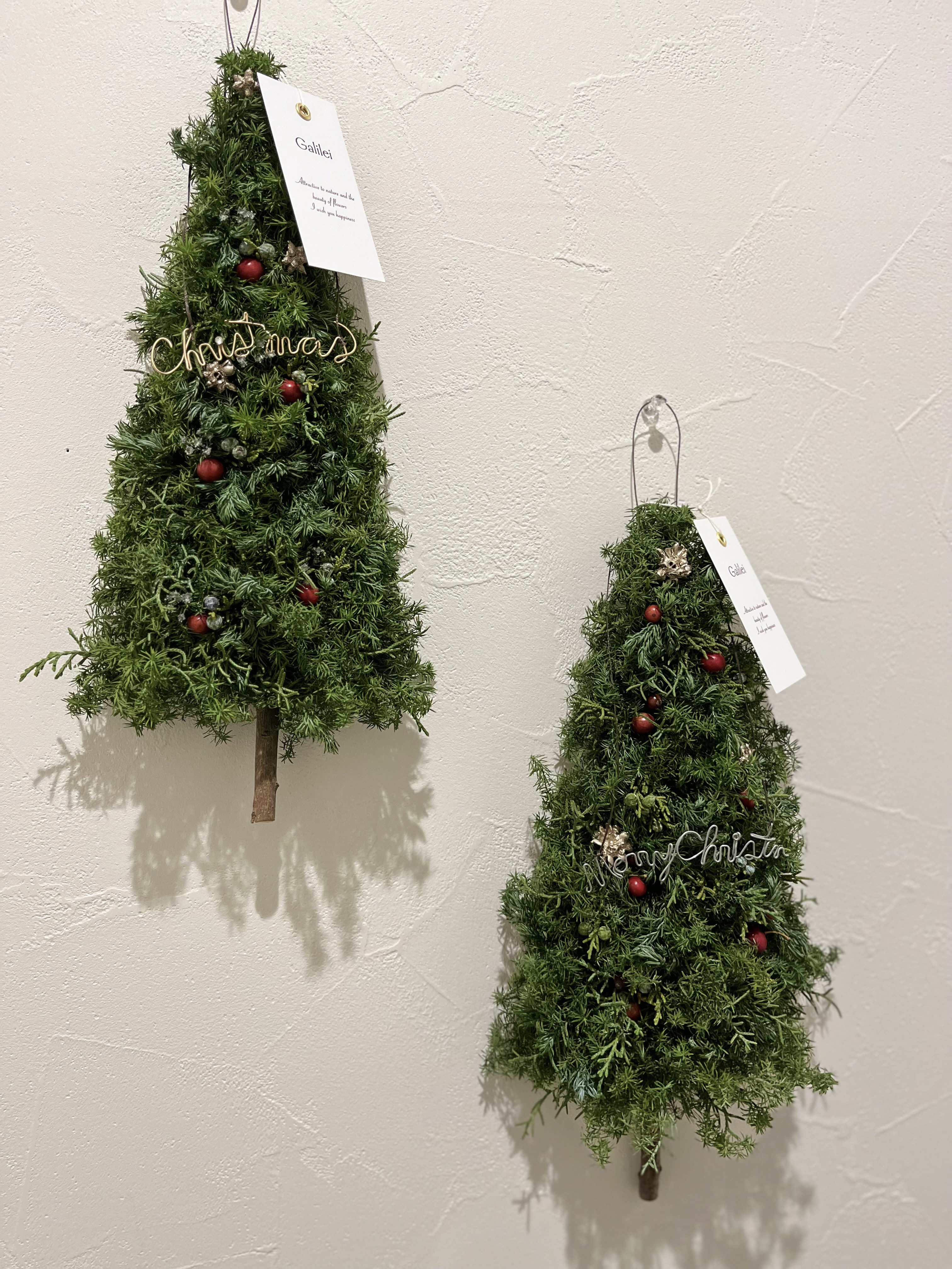 クリスマス飾り(アーチとリース)