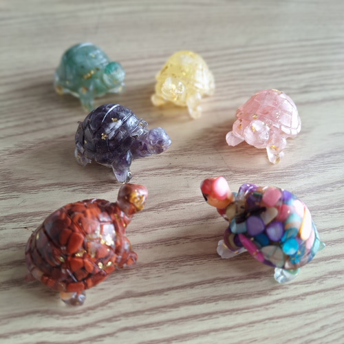 亀 卓上 置物 机 装飾 ピンク 1個 おもちゃ ミニ 動物 ミニチュア