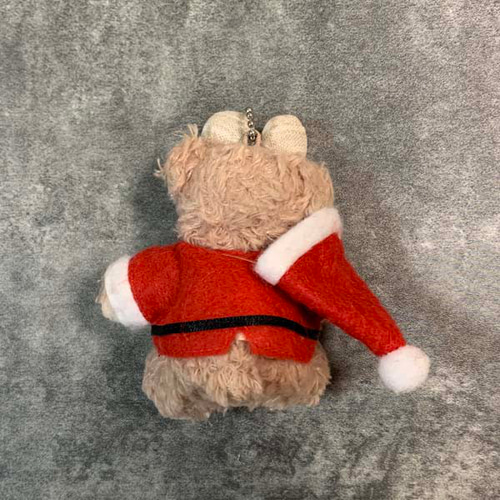 クリスマス☆座高8cmぬいぐるみサンタ服2点セット☆丁寧に仕立て