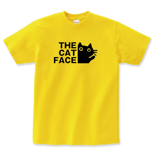 THE CAT FACE 猫 tシャツ 猫Tシャツ ねこTシャツ おもしろ 猫 t