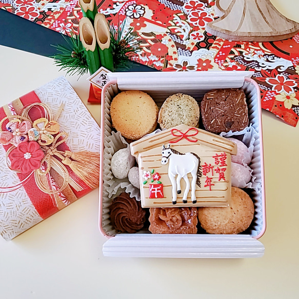 謹賀新年クッキー缶 クッキー CAN-tasticcookies! 通販 16954199