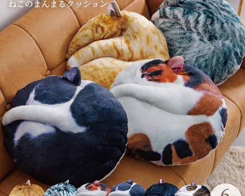 TVや雑誌で話題✨】もちもちフワフワ！まるで猫!?なクッション