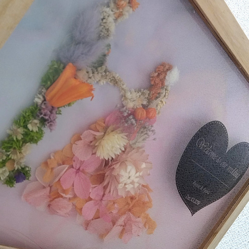 ウエディングボート‪‪❤︎‬ドライフラワーウェルカムボード❁⃘*.ﾟ‬