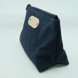 gusset poach M　navy 1枚目の画像