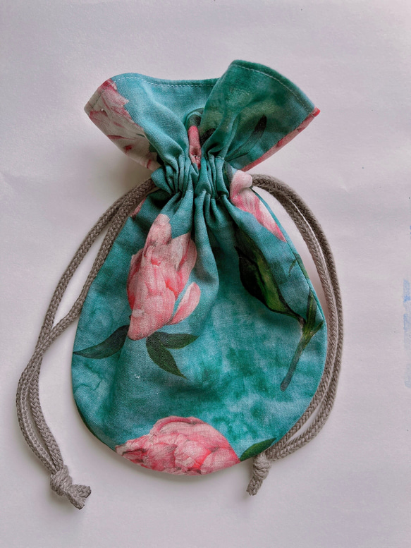 まんまる巾着袋 [ syakuyaku ] 1枚目の画像