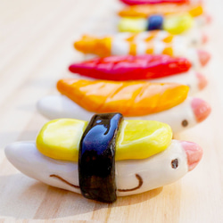 陶器]お寿司文鳥の箸置き[小鳥] 箸・箸置き chopiandchoco 通販