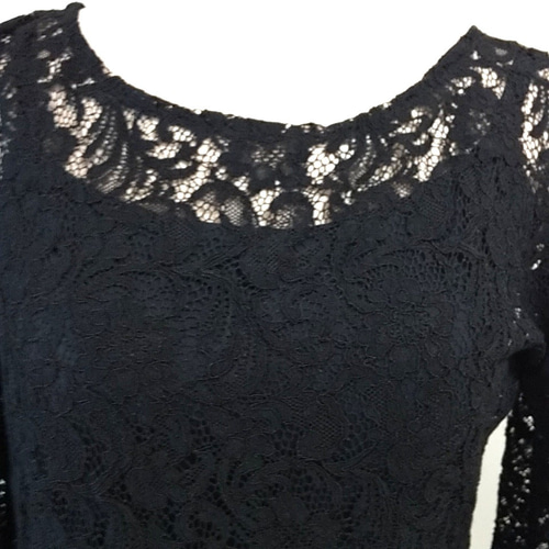 値下げ❗️フラメンコ 衣装 ブラウス 黒レース 11号 imgrc0064110357.jpg