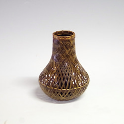 トラ竹鶴首型花篭 一輪挿し・花瓶・花器 takeyasan 通販 16955945