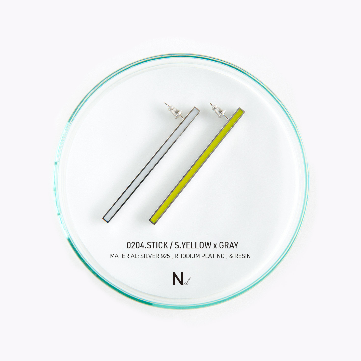 0204. STICK / S.YELLOW x GRAY