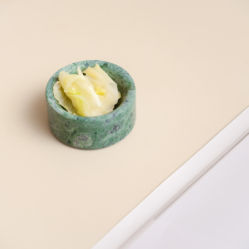 VERDE マーブルソース皿・おかず・小物収納（台湾蛇紋石） 薬味皿・豆