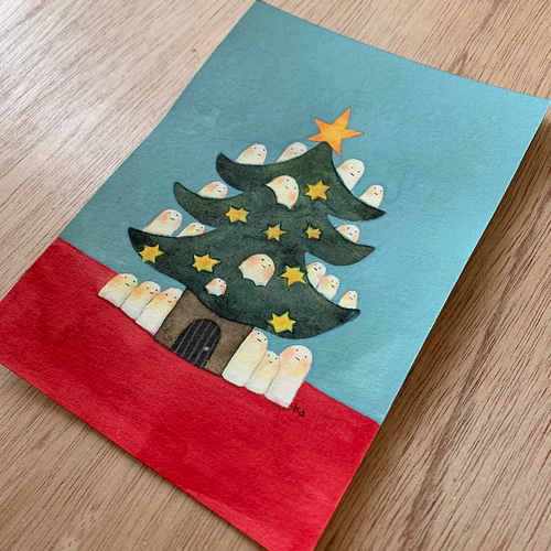 クリスマスオーナメント」原画 送料無料 イラスト pukkoa_kats 通販