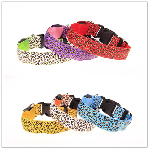 超軽量 バッテリーが無いので負担ゼロ 光る首輪 犬用首輪 犬 首輪 散歩