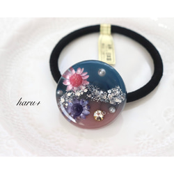 お花のレジンヘアゴム ⋆送料無料⋆ ヘアゴム haru+ 通販