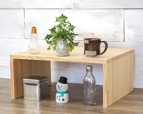 シェルフ 飾り棚 幅21cm パイン集成材 5fa5f75b7251463b3842b695d458fd