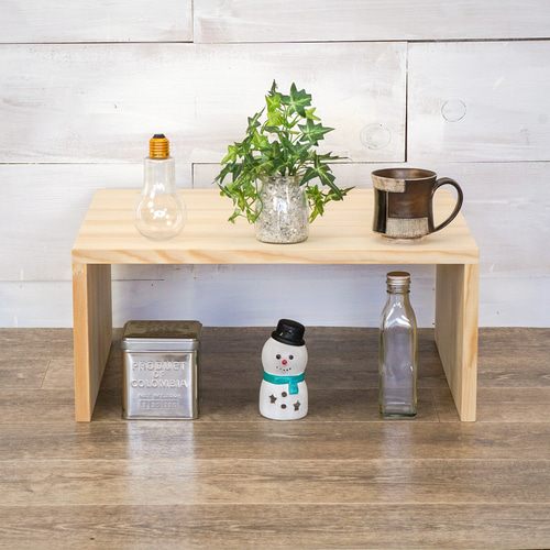 コの字ラック パイン集成材 25色 【受注】 その他インテリア雑貨