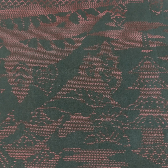 着物リメイク　大島紬の裏付きベスト　山寺 6枚目の画像