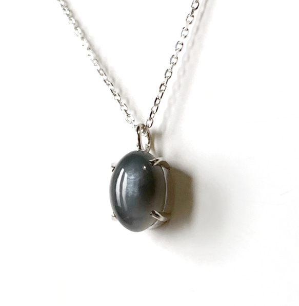 ODUL SLOBE別注 ストーンネックレス グリーンアメジスト　silver odul ネックレス ODUL SLOBE別注 ストーンネックレス レディース