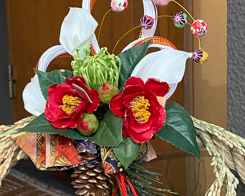 とむむ様♡ご確認用　開運♥️Luana♥️しめ縄ミニリース☆お正月飾り W✕G① シャンシャン様♡専用 開運♥️Luana♥️しめ縄ミニリース☆お正月飾り