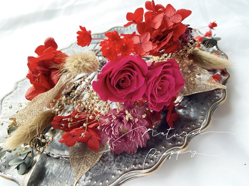 【送料無料】豪華バラset ヘッドパーツ 髪飾り 成人式