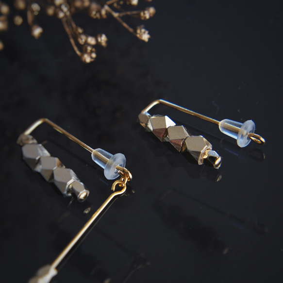 【Creema限定】Ear cuff＊Or métallisé Simple＊　 4枚目の画像