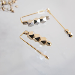 【Creema限定】Ear cuff＊Or métallisé Simple＊　 3枚目の画像