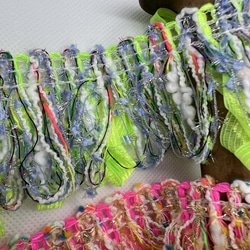日本製【50cm起】FC-0487 流蘇 流蘇蕾絲 材質 絲帶 絲帶 編織花邊 第5張的照片