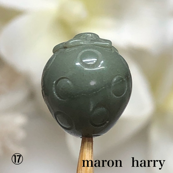 アラシャン・いちご・天然石・貫通穴•*¨*•.¸¸♬ ブレスレット MARON HARRY 通販｜Creema(クリーマ)