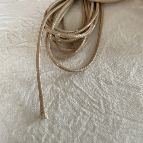 ワックスコード 【太さ2.5mm】5m 紐 ハンドメイドに 糸