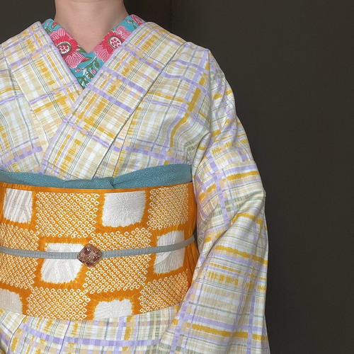 七宝柄 単衣着物 着物 いちの 通販 15328221|Creema(クリーマ) 七宝柄 単衣着物 着物 いちの 通販 15328221|Creema(クリーマ)