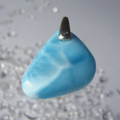 イルカのいる海 naked232改 ラリマー チェーンでもいけます ネックレス