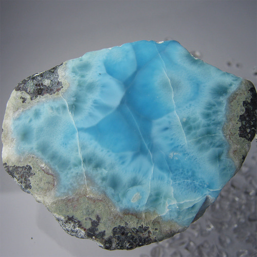 ラリマー こぶし大の原石 1721g【送料込】 LMRG062 ドミニカ共和国の