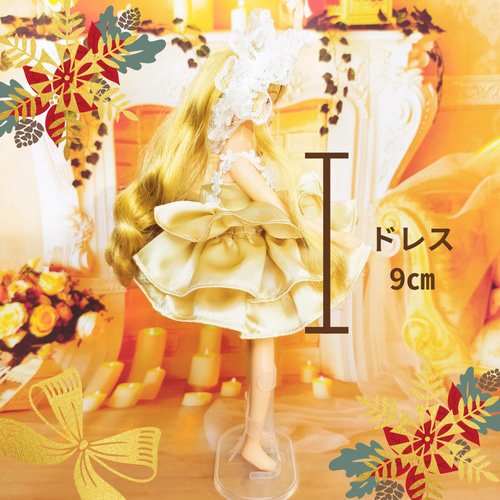 リカちゃん ドレス ハンドメイド服 ドール服 人形服 ドールドレス