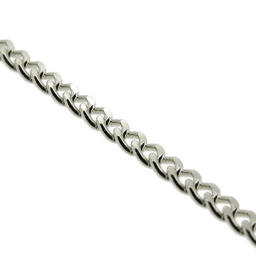 喜平(キヘイ)14金ネックレスチェーン ホワイトゴールド【K14WG