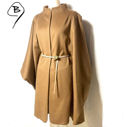 PARISでお仕立て『Manteau sur mesure』カシミヤ100%ケープ用生地(受注