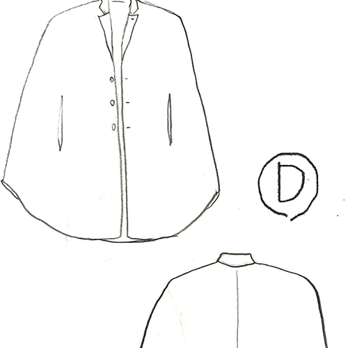 PARISでオーダー『Manteau sur mesure』カシミヤ100%生地で