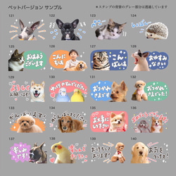 オリジナルLINEスタンプ｜80種類から選べる｜コンパクト｜シンプル｜ペット｜犬｜猫｜corinco 5枚目の画像
