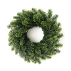 [早割クリスマス2023]クリスマスリース 玄関 緑の葉の花輪 クリスマスプレゼント Christmas wreath 5枚目の画像