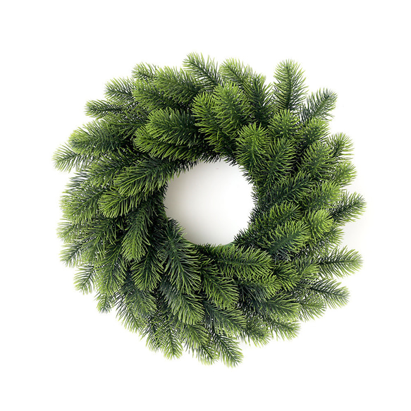 [早割クリスマス2023]クリスマスリース 玄関 緑の葉の花輪 クリスマスプレゼント Christmas wreath 3枚目の画像