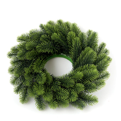 [早割クリスマス2023]クリスマスリース 玄関 緑の葉の花輪 クリスマスプレゼント Christmas wreath 4枚目の画像